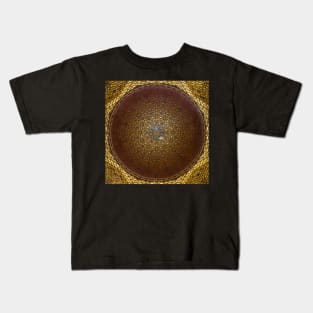 Hall of Ambassadors ceiling Seville Islamic pattern Kids T-Shirt